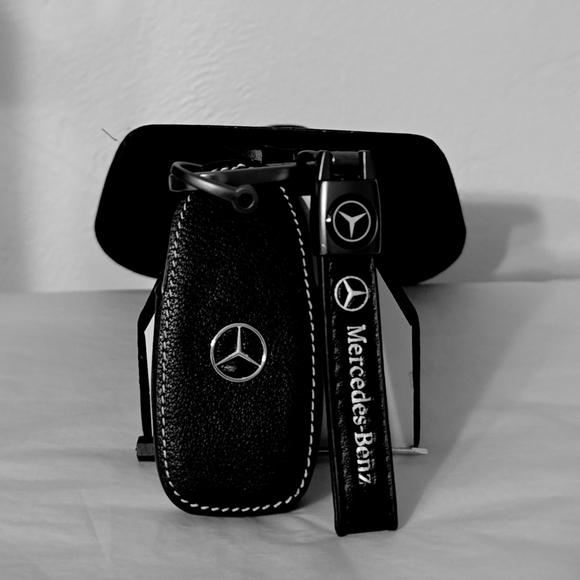 Mercedes Benz Other - Mercedes-Benz Black Leather Key Fob Holder E-Class 2018 S-Class, 2017 2018 W213